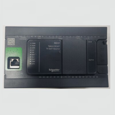 TESTED        SCHNEIDER M241 - TM241CE24T - - MODICON