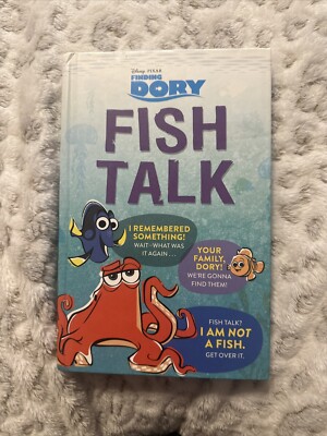 Finding Dory: Fish Talk by Disney Book Group (2016, Hardcover) T10