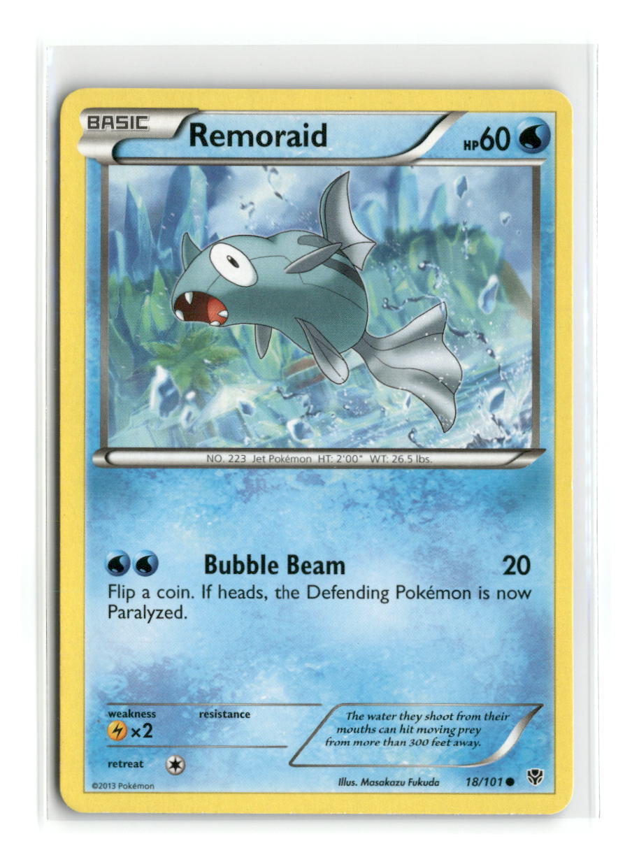 Remoraid - #18/101 - Pokemon TCG Card-LP