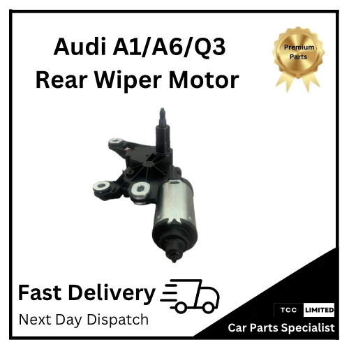 AUDI A1 12-18 / A6 11-18 / Q3 REAR WIPER MOTOR 4G9955711A 4G9955711C 8U0955711A - Image 3 of 4