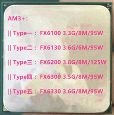 AMD Six-Core FX6100 FX6130 FX6200 FX6300 Socket AM3  CPU