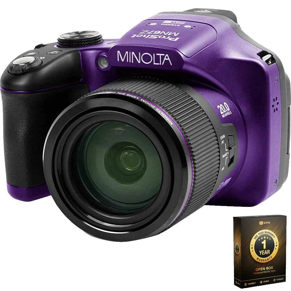 Konica Minolta Digital Cameras with 1080p HD Video Recording