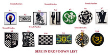 SKA mod Trojan Records 2tone Punk Regge Madness Rude Boy Music Iron Sew on Patch