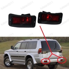 Pair Tail Bumper Rear Fog Lights Lamp For Montero K80 K90 Pajero Sport 1996-2011 Pair Tail Bumper Rear Fog Lights Lamp For Montero K80 K90 Pajero Sport 1996-2011