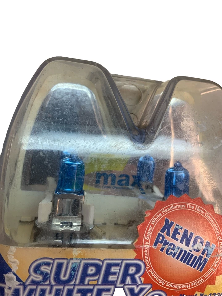 SUPER WHITE Xe XENON PREMIUM NEW!Xe4200K HID LOOK H3 SW 12V 55W HEADLIGHT BULB - Image 4 of 4