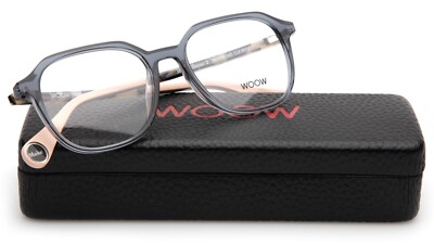 NEW WOOW Make Sense 2 Col 4012 Blue Grey EYEGLASSES FRAME 50-18-143 B42mm Italy