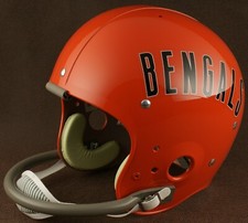 CINCINNATI BENGALS 1968-1979 NFL Authentic THROWBACK Football Helmet