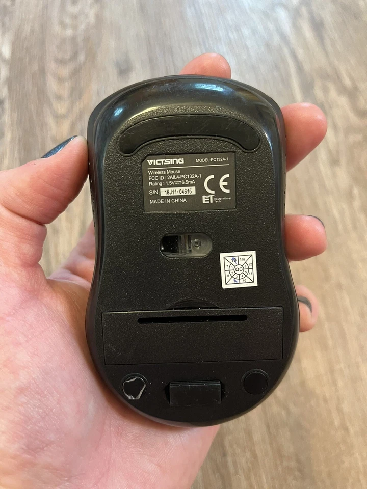 VicTsing Wireless Mouse for Laptop, 2.4G Portable USB Mouse Computer Mouse - Image 4 of 4