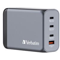 Verbatim Netzteil - Gan - 240 Watt - 5 A - Power Delivery 3.1, Qc 3.0, Pd 3.0, P