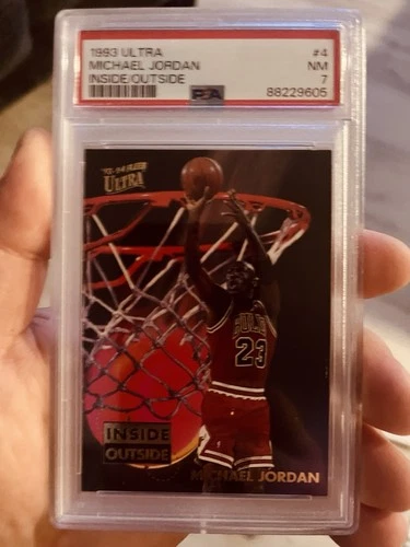 1993-94 Fleer Ultra - Inside Outside Michael Jordan #4