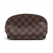 Louis Vuitton Damier Pochette cosmetic PM N47516 Brown Pouch