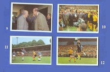 Bergmann 1966/67 - 4 Sammelbilder --- Nr. 9 - 12 aus Fussball Sammelalbum