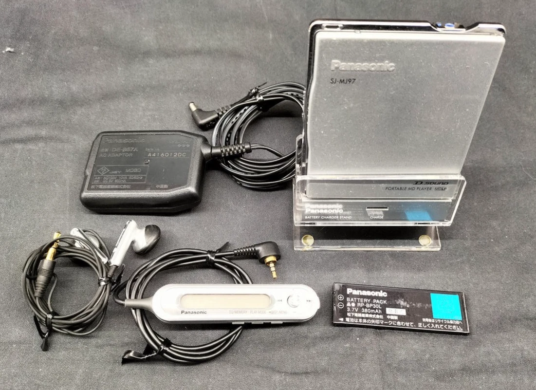 ポータブルプレーヤー Panasonic PORTABLE MD RECORDER Panasonic Personal MiniDisc Recorders for sale | eBay