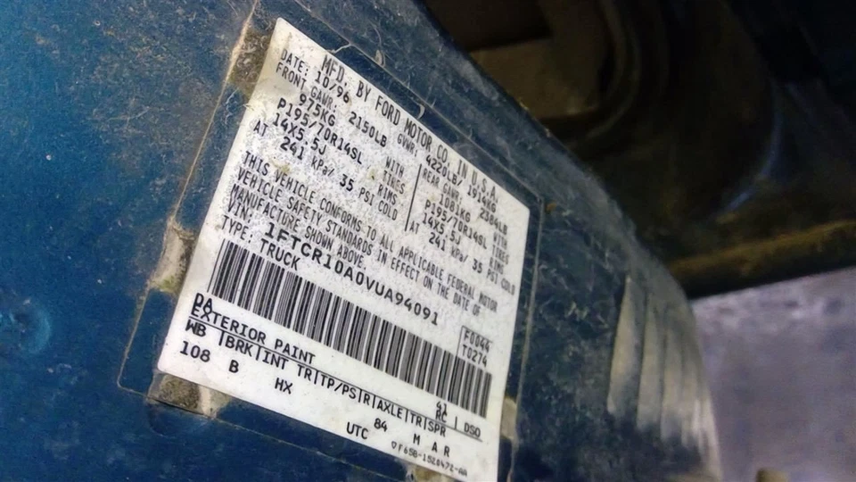 Controlador aquecedor/AC Ford Ranger 1997 F5TZ-19980-D 7761 - Imagem 4 de 4