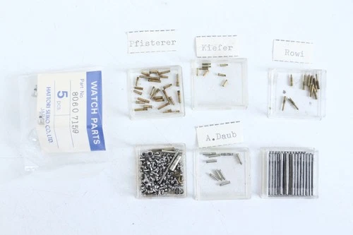 Vintage Lighters Replacement Parts Jaw Pfister Rowi Daub Grub Threaded Pins Lot76W47