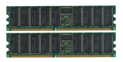 KINGSTON 2GB 2X1GB DDR PC2100R 266MHz KTC-ML530G2/2G 9965127-013.A01LF ECC REG - Bild 1 von 2