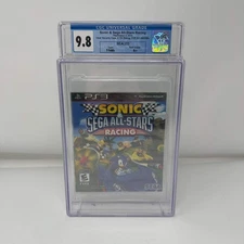 New Sonic & SEGA All-Stars Racing (Sony PlayStation 3 PS3, 2010) CGC 9.8 A++