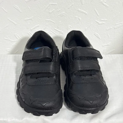 Clarks Blake Street Toddler Boys Black Leather School Shoes | Multiple Sizes
