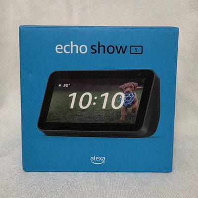Amazon Echo Show 5 (2nd Gen) Alexa Smart Display Camera BT Black