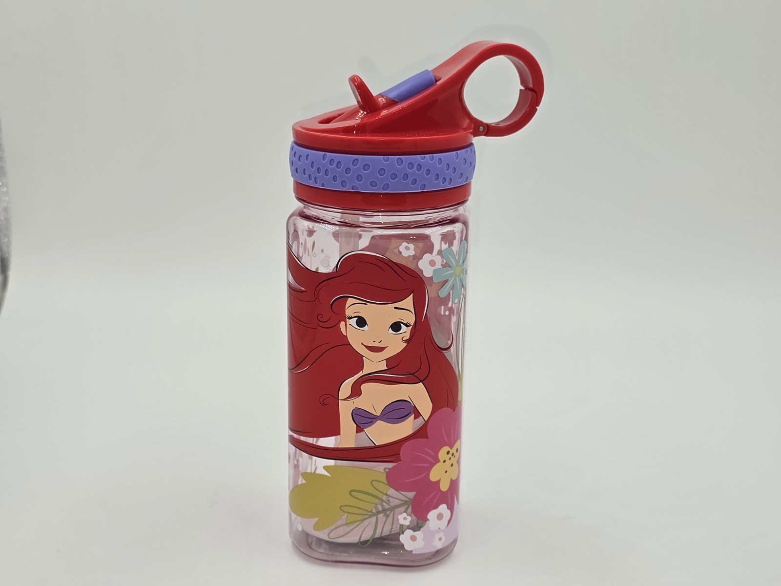 16 Oz Built-in Straw The Little Mermaid New
