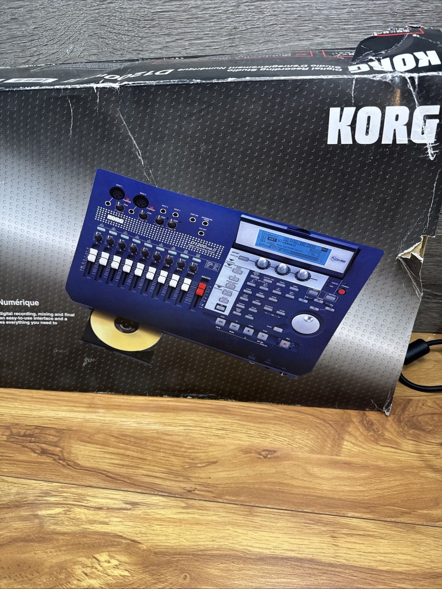 KORG D1200mkII mk2 コルグ MTR 中古品 Korg D1200mkII Digital Recording Interface for sale online | eBay