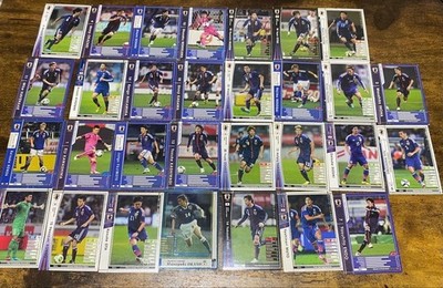 WCCF Japan National Soccer Team Trading Card Set - 20+ Karten
