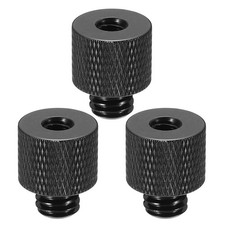 Tripod Screw Adapter Camera Screw Mount 1/4" Female to 3/8" Male 3Pcs