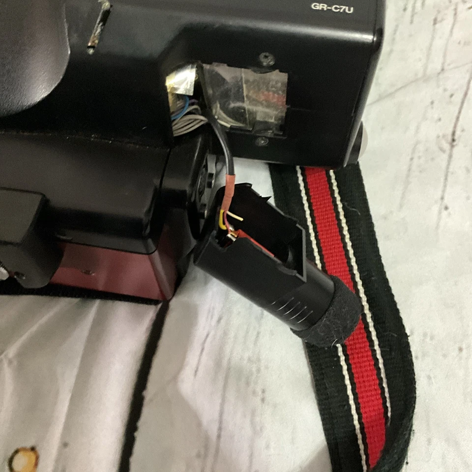 JVC GR-C7U VHS-C Video Movie Camcorder Back To The Future Stranger Things- Parts - Image 4 of 4