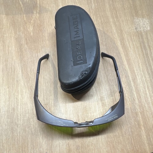 Ideal Image Laser Safety Glasses S701GF.PA Light Filter Black Green with Case
