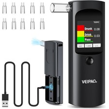 Alkoholtester Polizeigenau Alkoholtest Promillemessgerät: Tragbarer Alcohol T...