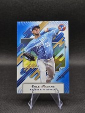 2025 Topps Pristine - Cole Ragans #132 Blue Refractor /75