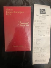 Baccarat Rouge 540 Extrait de Parfum 2.4oz New and Sealed