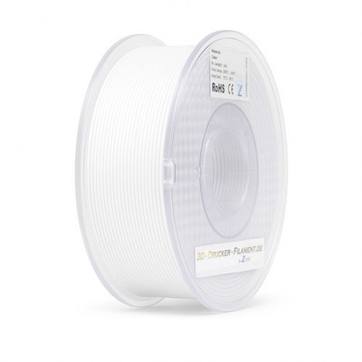 Z3D ABS 1,75mm WEIß 1kg 3D Drucker Filament WHITE für Prototyp Bauplanung