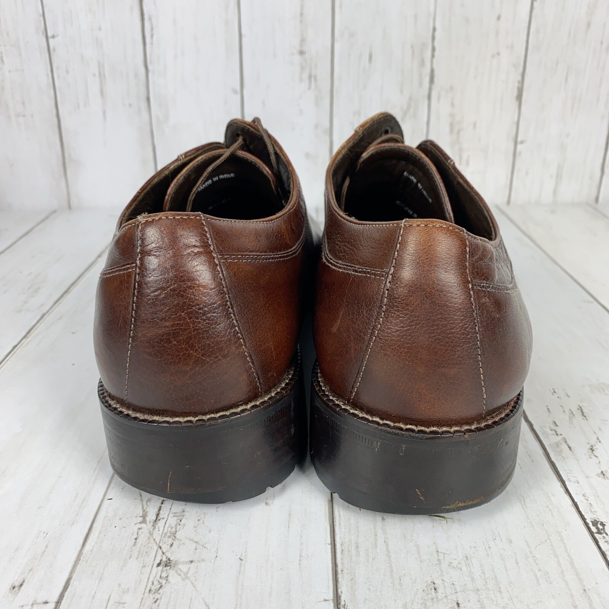 Cole Haan City Dress Shoes Derby Split Toe Brown Vintage C01626 Men’s Size 13 Cole Haan City Dress Shoes Derby Split Toe Brown Vintage  main image 2