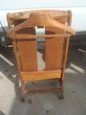 Vintage 50's MCM Men's Fitwell Valet Stand, Suit Butler, Pants Press by Birnbaum