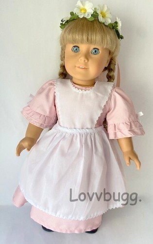Vestido de repostería reproducción Lovvbugg para ropa de muñeca Kirsten AG 18" ENVÍO GRATUITO AÑADIR - Imagen 8 de 22
