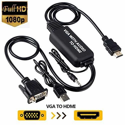 VGA To HDMI Cable/line For RT809F RT809H EMMC Programmer, 44 OFF