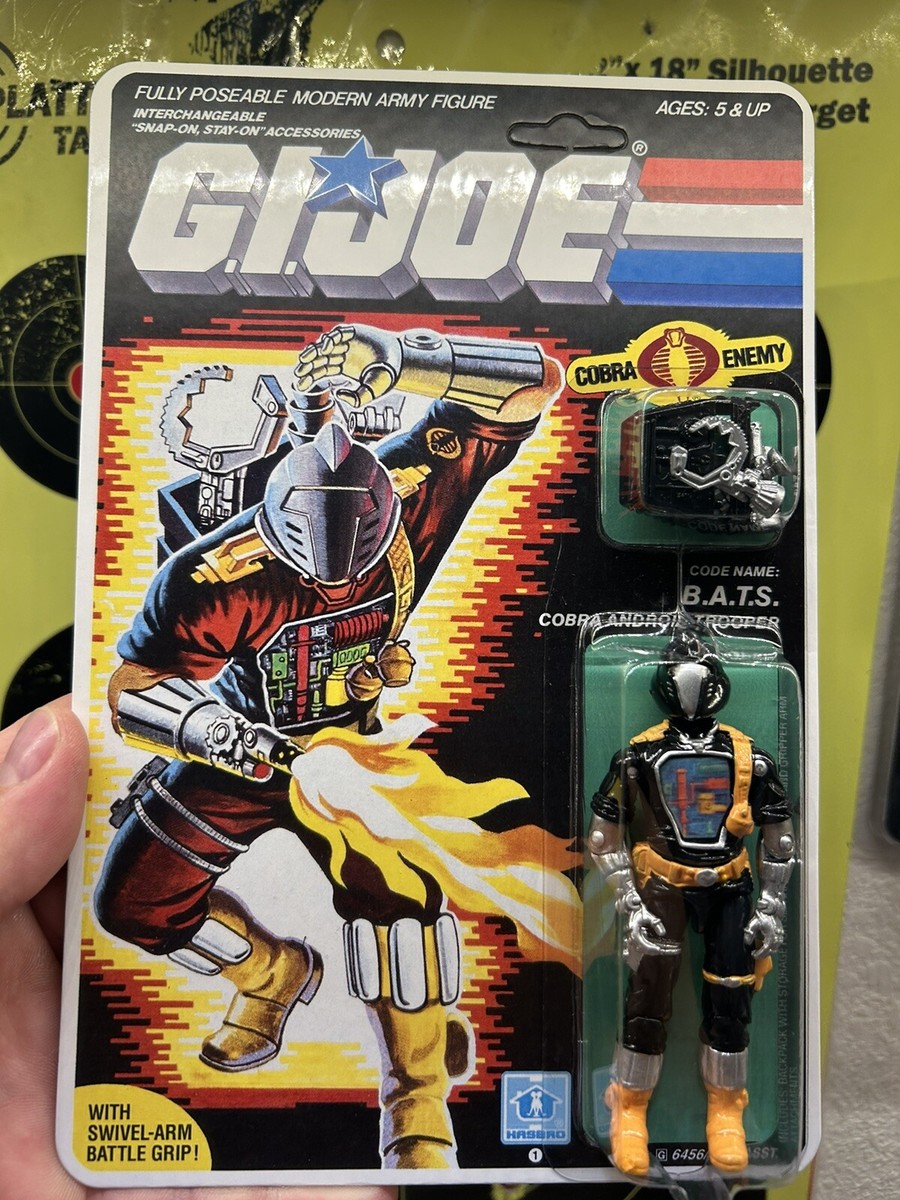 Gi Joe 1986 Cobra B.A.T.S. Bats Mint Carded Lot AA Beautiful L@@k