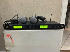 Shure SLX4 Wireless System Receiver & SLX2 MS58 Microphone H5 518-542- MHz.