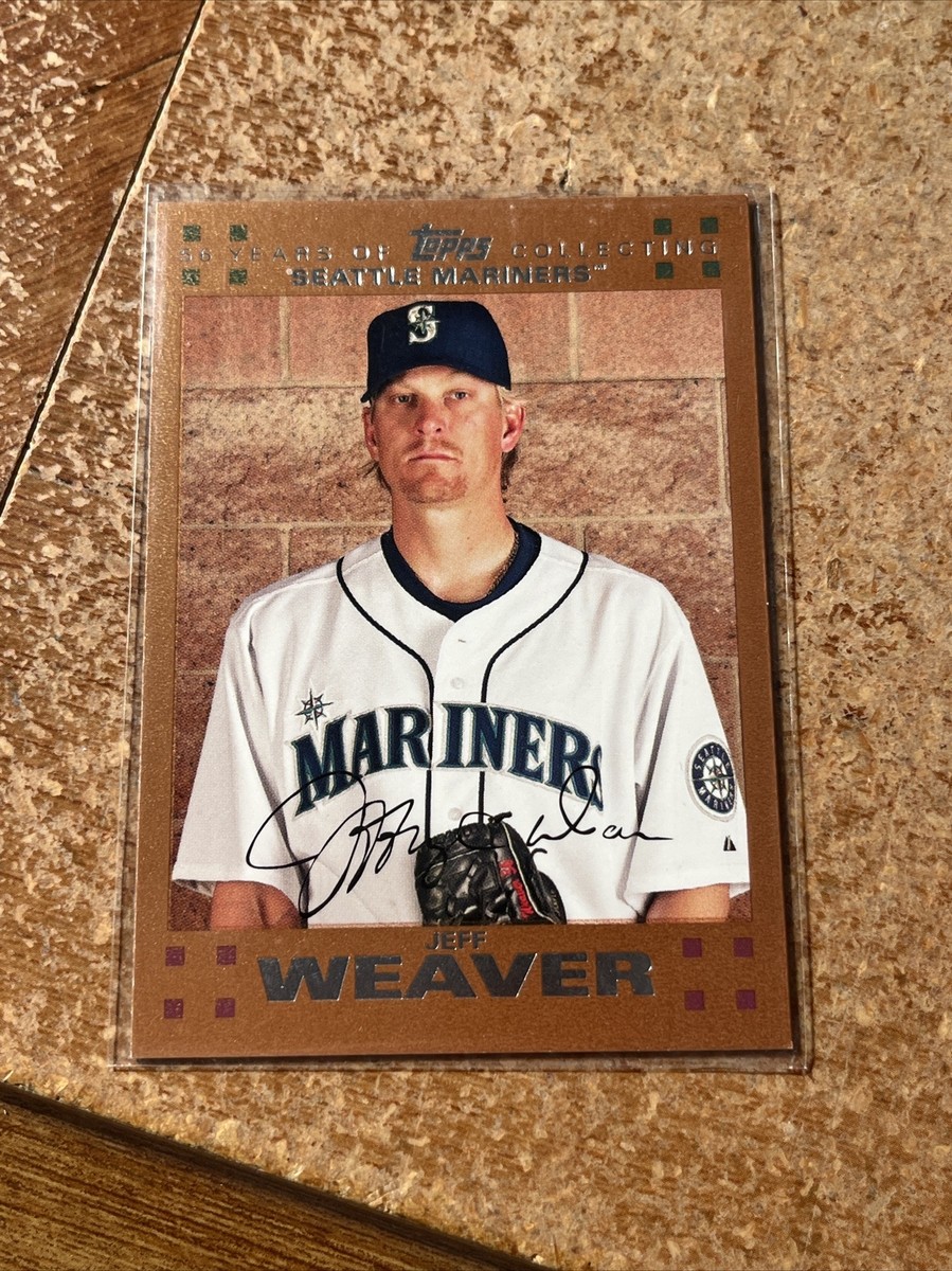Jeff Weaver Seattle Mariners 2007 Topps Copper #420 Ser. # /56 | eBay