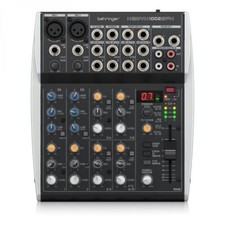 BEHRINGER XENYX 1002SFX MIXER 10 INPUT EFFETTI KLARK TEKNIK INTERFACCIA USB