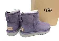 UGG Australia Classic Mini II 2.0 Boots 1016222 Purple Sage Suede Sheepskin