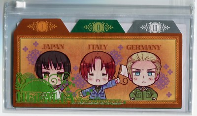 clear plastic pouch bag Hetalia Axis Powers anime Germany Italy