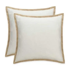 Bridge Street Romano European Pillow Sham in Wheat