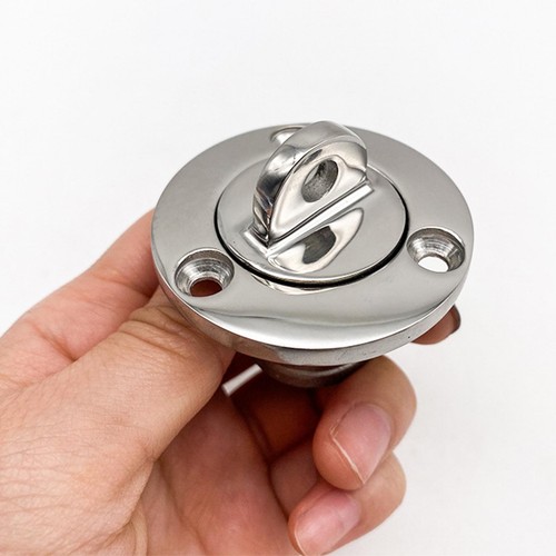 Boat Drain Plug Threaded 316 Stainless Steel with Screws Garboard Drain Plug