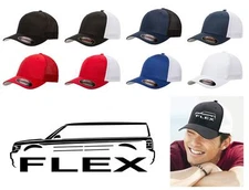 Ford Flex Classic Color Outline Design Hat Cap