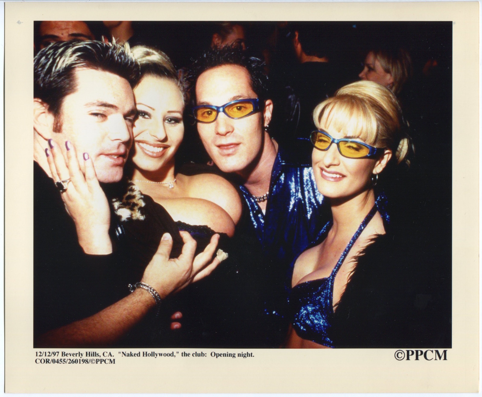 4 Photos PPCM - Beverly Hills - Naked Hollywood - Club libertin - 1997