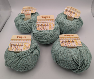Papiro Katia Yarn- Made in Spain Cotton/Linen  Color 85805 Dye Lot 89319