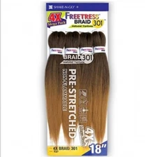 Freetress Synthetic Braiding Hair 4X BRAID 301 18"