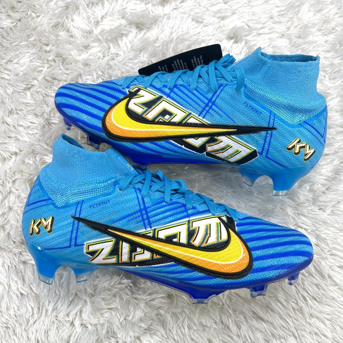 Nike Zoom Superfly 9 Elite KM FG Kylian Mbappe DO9342 400 Mens